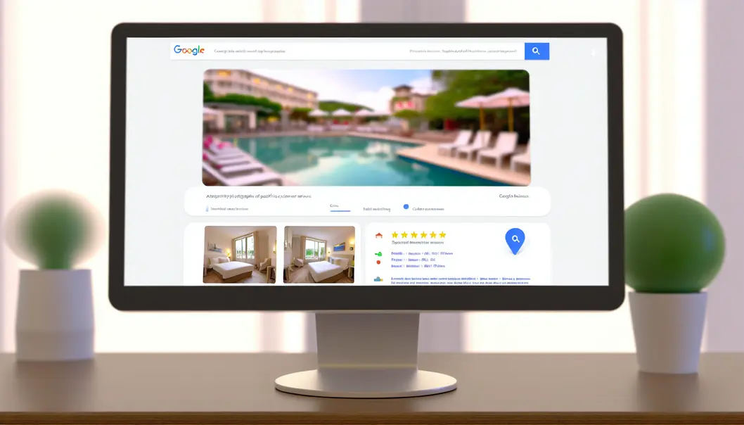 Profil Google Moja Firma hotelu, który skutecznie przyciąga klientów.